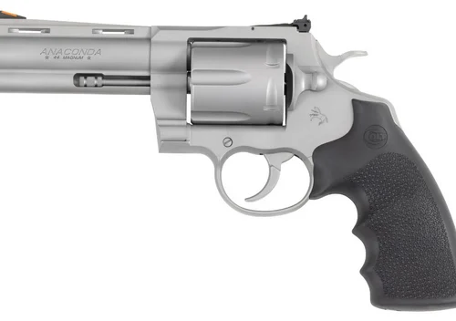 CLT ANACONDA 44MAG 4.25 MATTE SS RUBBER GRIP