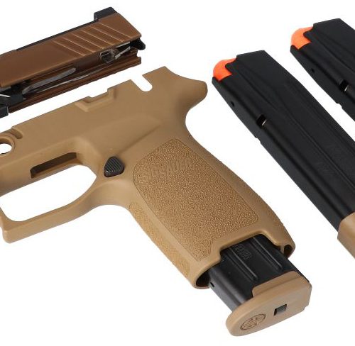 SIG CAL-X KIT P320-M18 9MM CARRY COYOTE 17/21RD