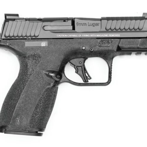 SMITH & WESSON M&P 9 SHIELD X 9MM LUGER 3.6IN BARREL 13RD AND 15RD MAG NO THUMB SAFETY BLACK 14263