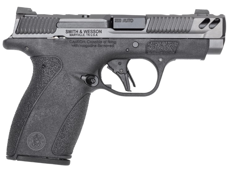 SMITH & WESSON PC BODYGUARD 2.0 CARRY COMP NO THUMB SAFETY 380 AUTO 3.1IN 1-10RD 1-12RD GRAY/BLACK 14416