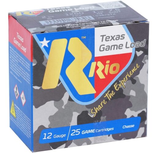 Texas Game Load HV 12ga 2.75" 1 1/4oz #7.5/9