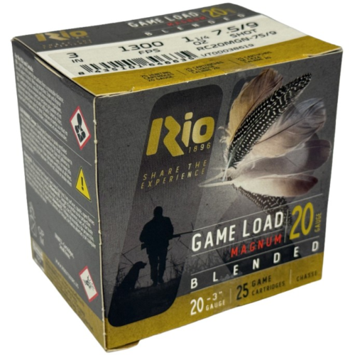 Game Load Mgn 20Ga 3" 1 1/4 oz Blended #7.5/9