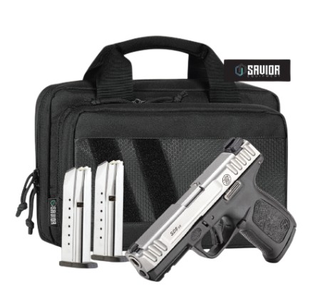 SD9 2.0 Bundle 9mm 4" NTS SS/Blk 3/16rd
