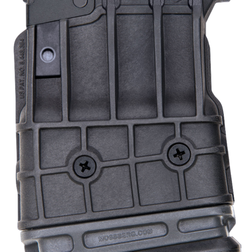 Mossberg 95137 590M  5rd Double Stack 12 Gauge Black Polymer (2.75" Shotshells Only)