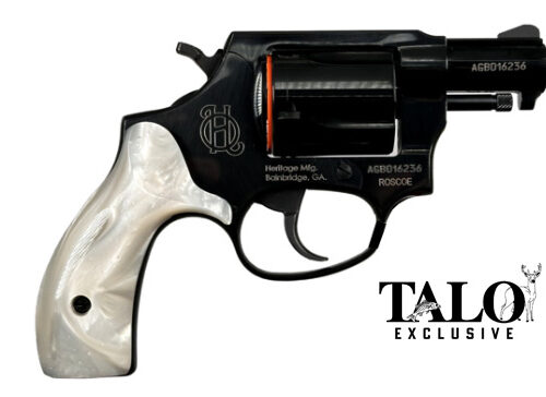 Roscoe .38SPL 3" Blk/White Prl 5-Rd TALO
