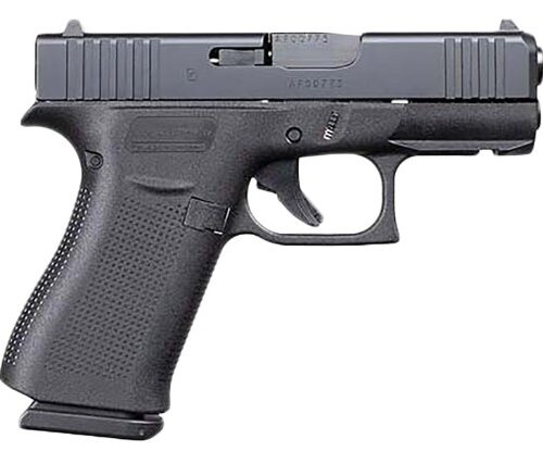 43X 9mm 3.41" FXD w/rails Blk 15rd