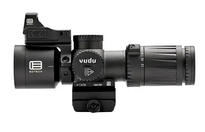 VUDU Scope Kit 4-12x36 FFP MD5 MRAD EFLX w/Mnt