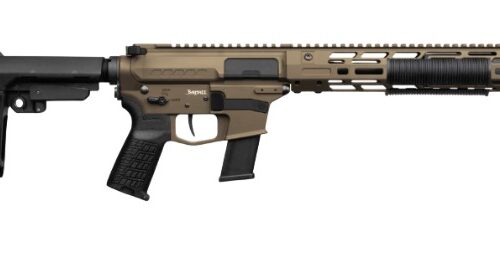 Zeroed Banshee MkG 45ACP 6.5" Brnz 13rdGlk