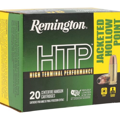 Remington Ammunition 22306 HTP  40S&W 155gr Jacketed Hollow Point 20 Per Box/25 Case