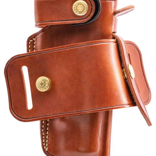 Galco IRO212 Ironhide  OWB Tan Leather Belt Slide Fits 1911 Ambidextrous