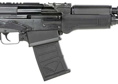 JTS Shotgun M12AK M12AK 12 Gauge Semi-Auto 3" 5- 2.75" Shells, 18.70" Black Steel Barrel, Black Receiver, Black Fixed Synthetic Stock, Black Polymer Grip