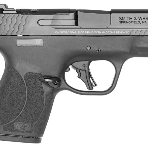 Smith & Wesson 13559 M&P Shield Plus Micro-Compact Frame 9mm Luger 10+1, 3.10" Black Armornite Stainless Steel Barrel & Optic Cut/Serrated Slide, Matte Black Polymer Frame, Tritium Night Sights