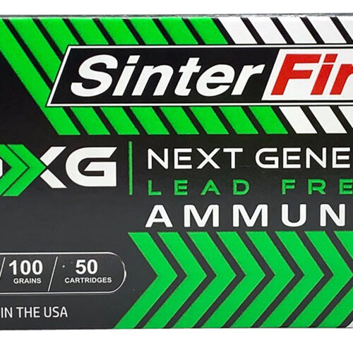 SinterFire Inc SF9100NXG Next Generation (NXG)  9mmLuger 100gr Lead Free Ball 50 Per Box/20 Case