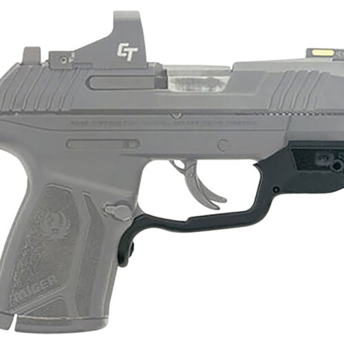 Crimson Trace 0102050 Laserguard Ruger MAX-9, Green Laser Black Polymer