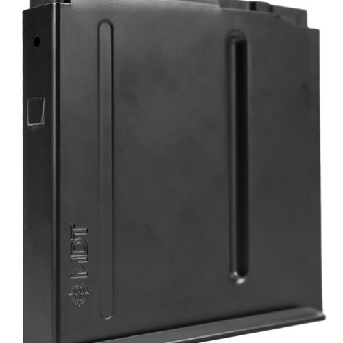 Mdt Sporting Goods Inc 105123BLK AICS Magazine  5rd Extended 300 PRC Long Action Magnum (CIP 3.80" L) Black Steel