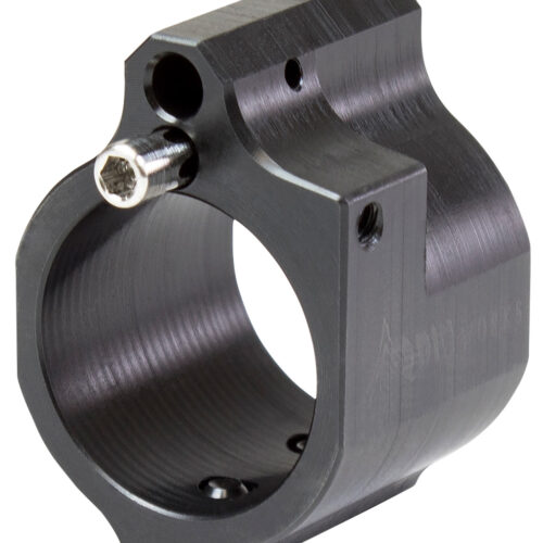 Odin Works GBADJ875 Gas Block Low Profile .875" Black Nitride Carbon Steel
