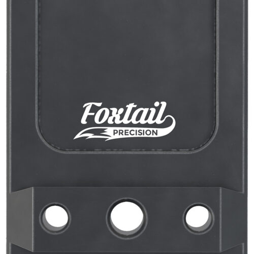 Foxtail Precision 100014 Rear Sight Dovetail Optic Adapter Plate for non MOS Glock  Black Anodized Glock Non MOS