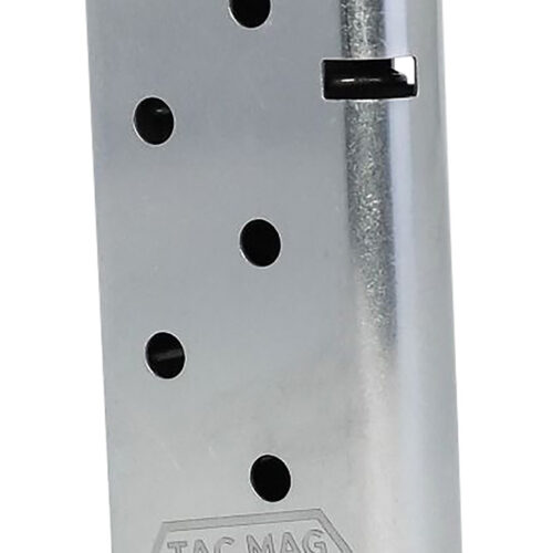 Kimber Mfg, Inc 1200851A Micro 9 Tac-Mag 7rd Extended 9mm Luger Silver