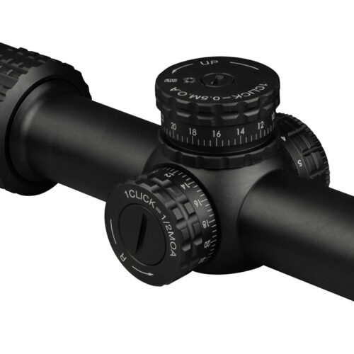 Konus 7193 Sultan  1-10x24 30mm Tube Illuminated Engraved Ballistic Circle Reticle