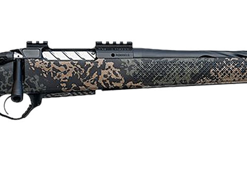 Seekins Precision 0011710213-F Havak PH3 6 Creedmoor 24" Black Fluted Threaded Barrel, Black Picatinny Rail Steel Receiver, Adj Cheek Riser Woodland Shadow Synthetic Stock