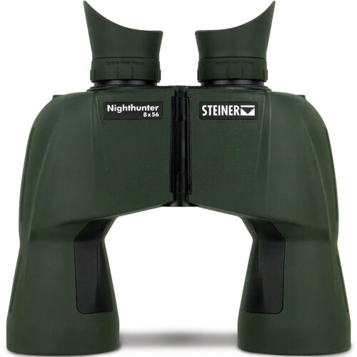 Steiner 2070 Nighthunter  8x56mm BaK-4 Porro Prism, Auto Focus, Matte Green Makrolon w/Rubber Armor