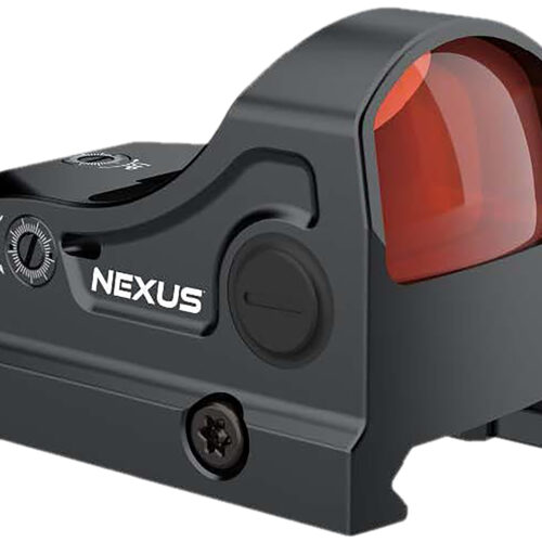 TruGlo TGTG8322B Nexus Red Dot  Matte Black 1x 22mm 3 MOA Red Dot Reticle