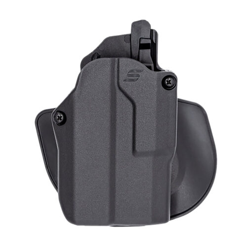 Safariland SOLIS1565A0C3411 Solis ALS  OWB Black Belt Slide/Paddle Mount Right Hand