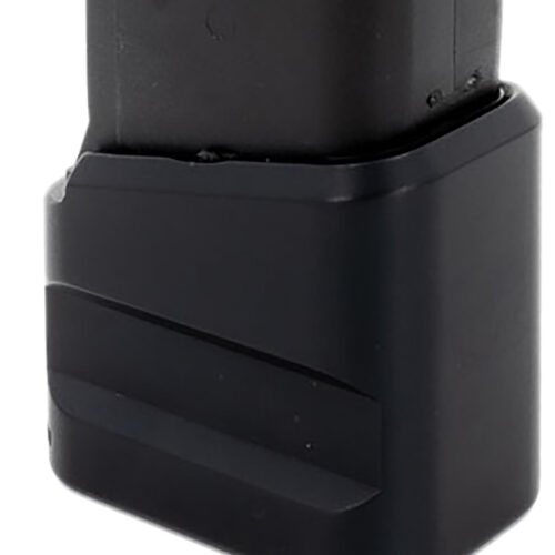 Cross Armory CRG+5MEG17BK Magazine Extension Fits Glock 17 Gen 1-5 5rd Black Aluminum