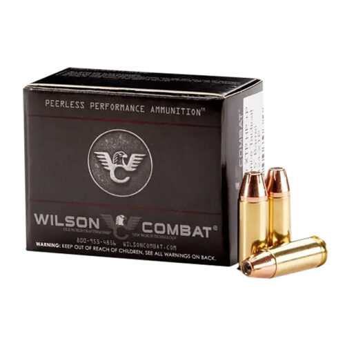 Wilson Combat A38SU124XTP   38Super 124gr Hornady FTX 20 Per Box/10 Case
