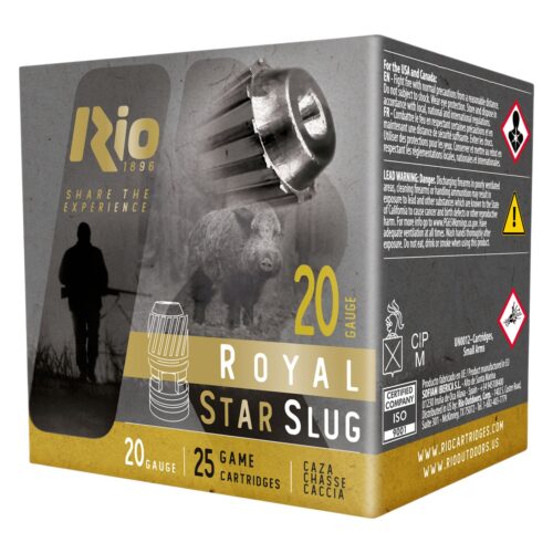 Rio Ammunition RSL20 Royal Star  20Gauge 3.875" 25 Per Box/10 Case