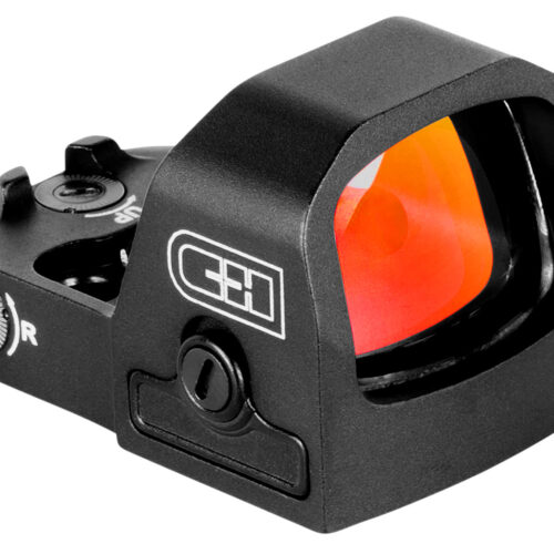C&H Precision RDEDCRDMRRMSC EDC RMSC Black 1x 3 MOA Red Dot Multi Reticle Reticle RMSc Footprint Mount