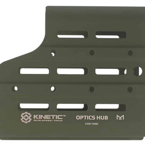 Kinetic Development Group MSH5-113 Optics HUB Spotting Scope Case Green Aluminum