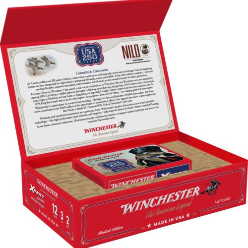 Winchester Ammo WEX12250 USA 250th Commemorative Box Series 12Gauge 3" 1 1/8oz 2Shot 10 Per Box/6 Case