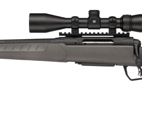 Savage Arms 32483 110 Trailblazer 7mm-08 Rem 4+1 20" Fluted Barrel, Flat Dark Gray Adj LOP Synthetic Stock, Left Hand