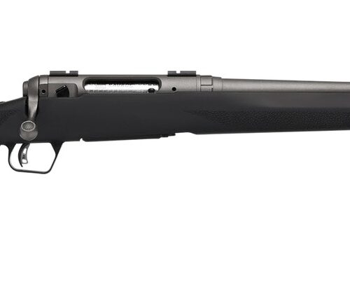 Savage Arms 33010 110 Trail Hunter Lite V2 Full Size 350 Legend 4+1 18" Black Fluted Barrel, Black Carbon Steel Drilled & Tapped Receiver, Black Hogue OverMolded Synthetic Stock, Right Hand