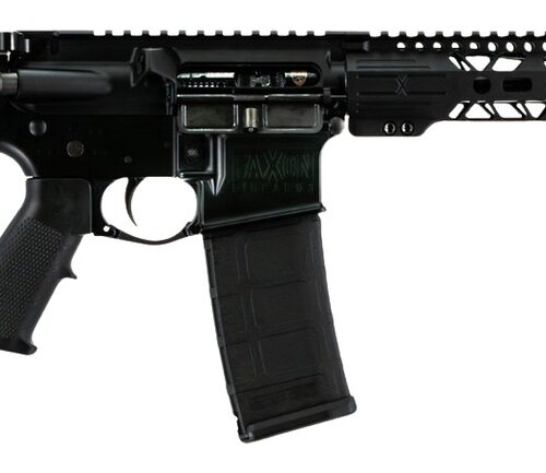 Faxon Firearms FXSPT556105SA9 Sport  5.56 NATO 30+1 10.50" Black Nitride SOCOM Threaded Barrel, Aluminum Receiver w/Picatinny Rail, M-LOK Handguard, Black Polymer KAK Shockwave Pistol Brace, Ergonomic