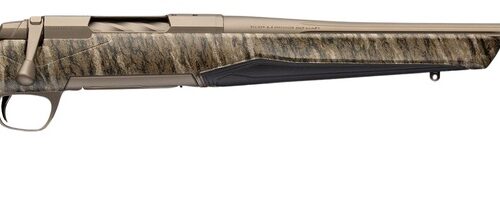 Browning 036146294 X-Bolt 2 Speed Full Size 6.5 PRC 3+1 24" Smoked Bronze Cerakote Fluted Threaded Barrel, Smoked Bronze Cerakote Steel Drilled & Tapped Receiver, Mossy Oak Bottomland Adj Vari-Tech Sy