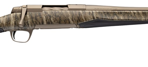 Browning 036147299 X-Bolt 2 Speed SPR Full Size 6.8 Western 3+1 20" Smoked Bronze Cerakote Fluted Threaded Barrel, Smoked Bronze Cerakote Steel Drilled & Tapped Receiver, Mossy Oak Bottomland Adj Vari