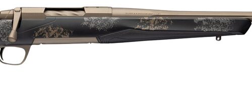 Browning 036142299 X-Bolt 2 Speed HD Full Size 6.8 Western 3+1 24" Smoked Bronze Cerakote Fluted Threaded Barrel, Smoked Bronze Cerakote Steel Drilled & Tapped Receiver, Bronze/Gray Camo w/Black Overm
