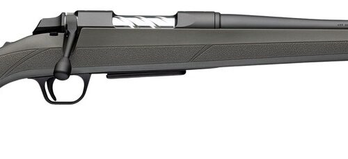 Browning 035845224 AB3 Pro SPR Full Size 270 Win 4+1 18" Matte Blued Spiral Fluted Threaded Barrel, Matte Blued Drilled & Tapped Receiver, Gray/Green Fixed Synthetic Stock