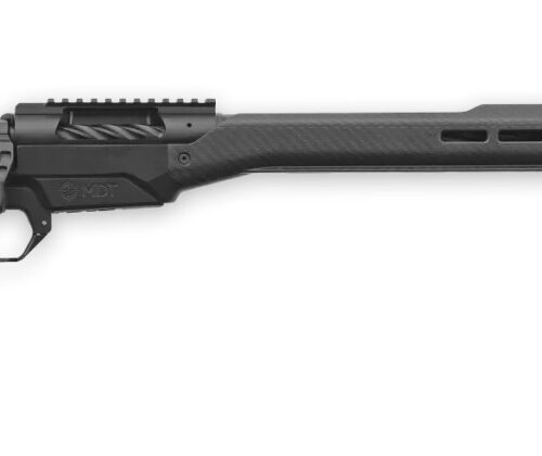 Weatherby 3WAMH308NR18B 307 Alpine MDT SB 308 Win 3+1 16" Graphite Black Cerakote Fluted Threaded Barrel, Graphite Black Cerakote Steel Drilled & Tapped Receiver, Arca Rail Forend, Black HNT26 MDT Cha