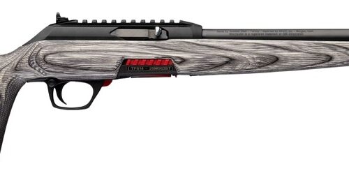 Winchester Repeating Arms 521172102 Wildcat SR 22 LR 10+1 16.50" Matte Blued Threaded Barrel, Black Composite Receiver w/Picatinny Rail, Gray Thumbhole w/Adjustable Comb Laminate Stock, Ambidextrous