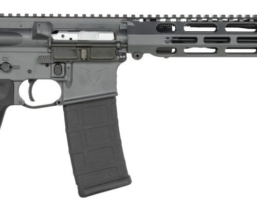 Vktr Industries V31100916648 VK-1 5.56 NATO 30+1 13.70" Black Threaded Barrel, Sniper Gray Cerakote Aluminum Receiver w/Picatinny Rail, M-LOK Handguard, Black Magpul MOE SL Polymer Stock, Magpul K2 Gr