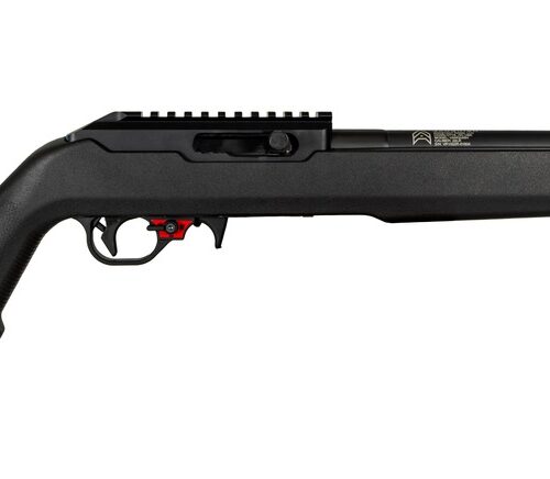 Franklin Armory 0290002BLK F22 V 22 LR 10+1 18" Black Integrated Suppressor Barrel, Black Hardcoat Anodize Aluminum Receiver w/Picatinny Rail, Black Magpul MOE X-22 Synthetic Stock, 22-EZ Binary Trigg