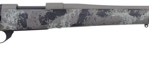 Howa HMFN300BLKGL 1500 Fence Line 300 AAC Blackout 5+1 16.25" Tungsten Cerakote Threaded Barrel, Tungsten Cerakote Aluminum Drilled & Tapped Receiver, Gray Light Camo Fixed Synthetic Stock, Right Hand