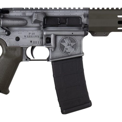 Shark Coast Tactical SCC07336BOMB-P Bomber 5.56 NATO 30+1 10.50" Black Nitride Threaded Barrel, Aluminum Receiver w/Picatinny Rail, M-LOK Handguard, Polymer SB Tactical SBA3 Brace, Magpul MOE Grip, Ri