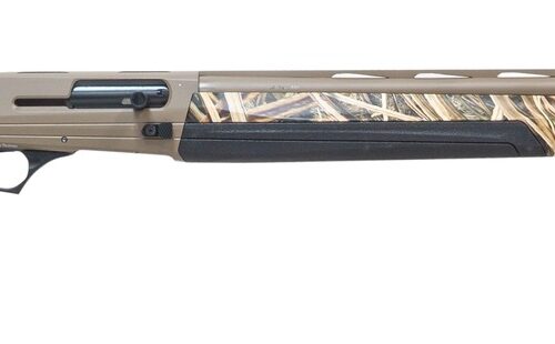 Pointer FT21CAMO20 Field Tek FT21 Semi-Auto 3" 5+1 28" OD Green Cerakote Vent Rib Barrel & Aluminum Receiver, Fixed Mossy Oak Bottomland Synthetic Stock