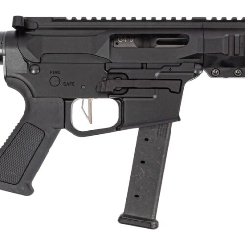 Dpms Panther Arms DP51655231780 Kitty Kat G9 9mm Luger 27+1 4" Black Nitride Heavy Threaded Barrel, Black Hardcoat Anodize Aluminum Receiver w/Picatinny Rail, M-LOK Handguard, Black Polymer DPMS CAR B
