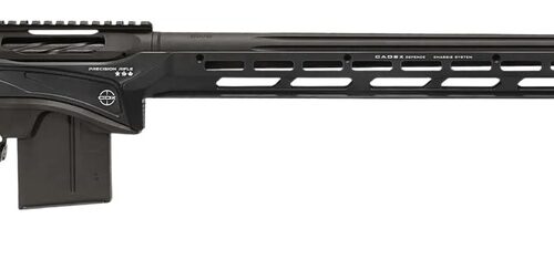 Cadex Inc CDXSSPRO6526CP20I2B1N CDX-SS Seven S.T.A.R.S. Pro 6.5 Creedmoor 10+1 26" Black DLC Fluted Threaded Barrel, Black Cerakote Receiver, ARCA Rail, M-LOK Handguard, Black Adjustable Folding Butt