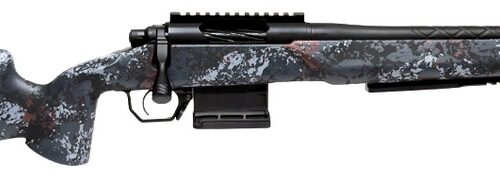 Horizon Firearms HRF-VBL-450B-16R Vandal Bloodline 450 Bushmaster 16.50" SOCOM Black Big Pins Fluting/Threaded Barrel, SOCOM Black Receiver w/Picatinny Rail, Arca Rail Forend, Iota EKO Carbon Fiber St